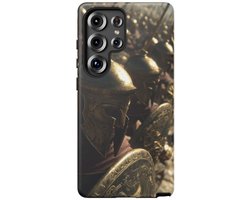 Spartaanse Falanks in Actie – Telefoonhoesje Geschikt voor S25 Ultra