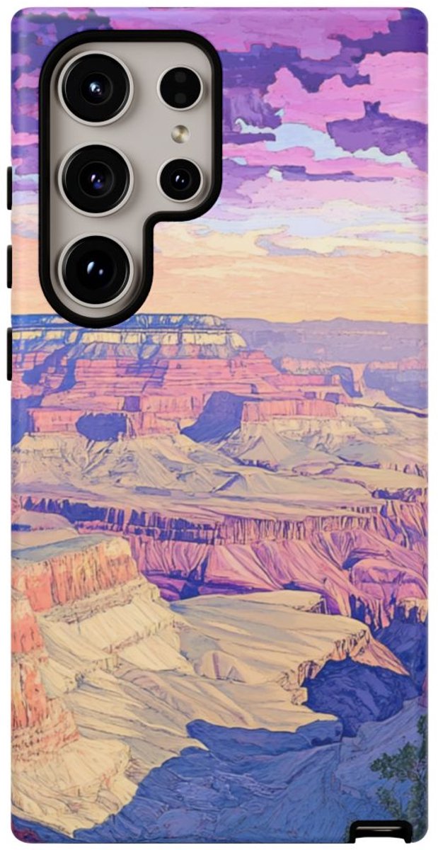Grand Canyon Landschap – Telefoonhoesje Geschikt voor Galaxy S24 Ultra
