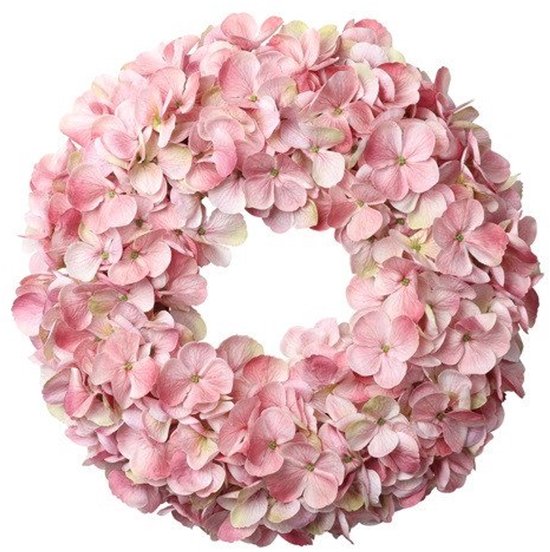 Deurkrans 45 cm Roze | - You have a Party, we've got the Look