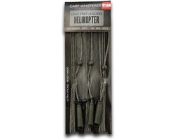 Carp Whisperer - Helikopter Leaders - 3 stuks - Weed