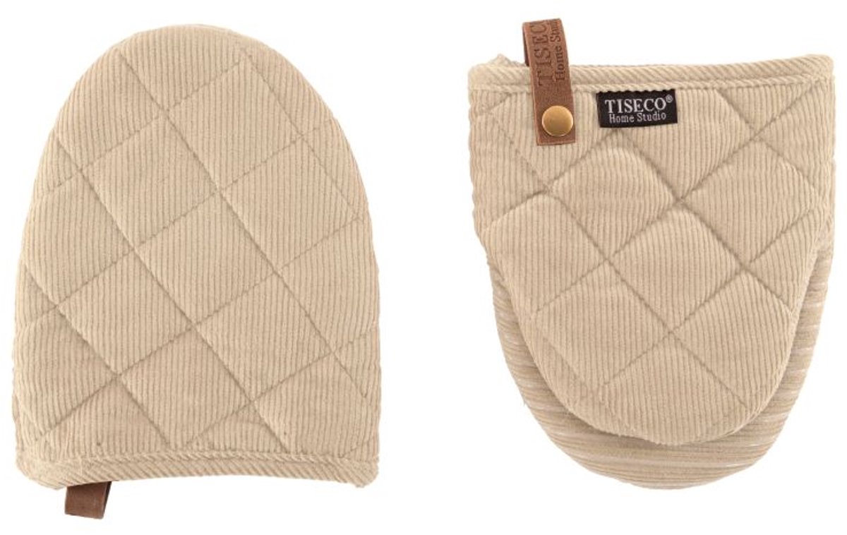 Tiseco - Gripper VELMAR - SET/2 - siliconen grip - 14x18 cm, beige