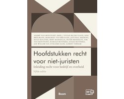 Boom Juridische studieboeken - Hoofdstukken recht voor niet-juristen
