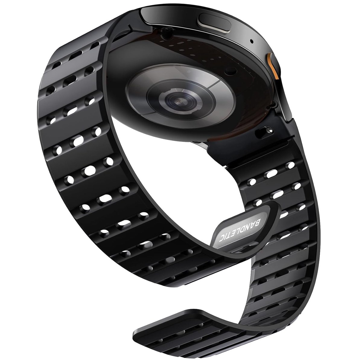 Magnetische band - vervangende siliconen band - geschikt voor smartwatch