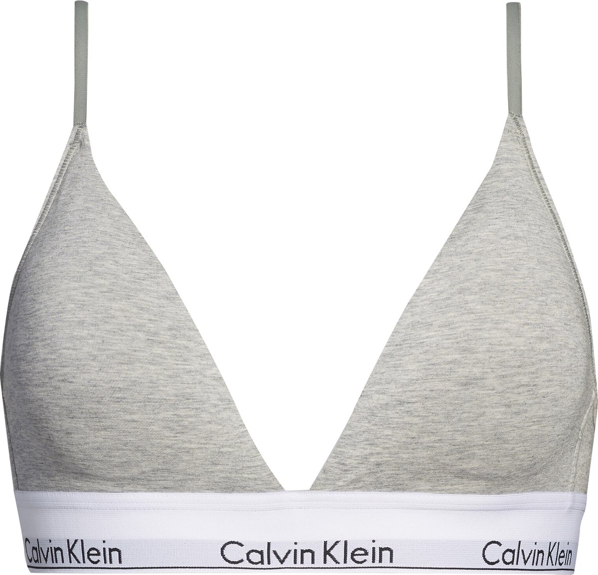 Calvin Klein Triangel Beha - Grijs