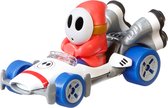 Hot Wheels Mario Kart MarioKart Shy Guy B-Dasher Vehicle, Auto, 3 jaar, Zwart, Blauw, Rood, Zilver, Wit