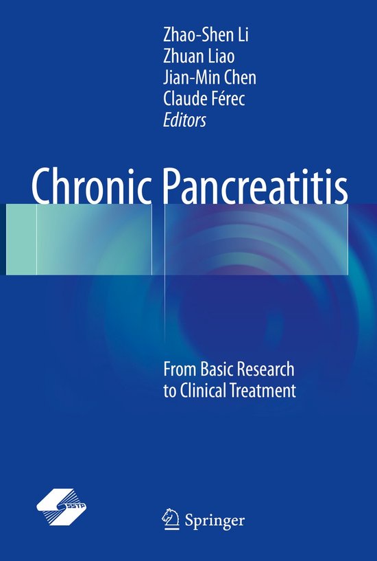 Chronic Pancreatitis: From Basic Research to Clinical Treatm ... - cover