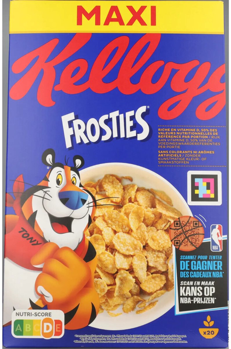 Kellogg's Frosties Ontbijtgranen - 6 x 620 gr - Voordeelverpakking