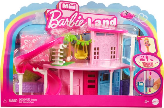 Mini Barbieland, tienda de mascotas coleccionable de Barbie, con muñeca