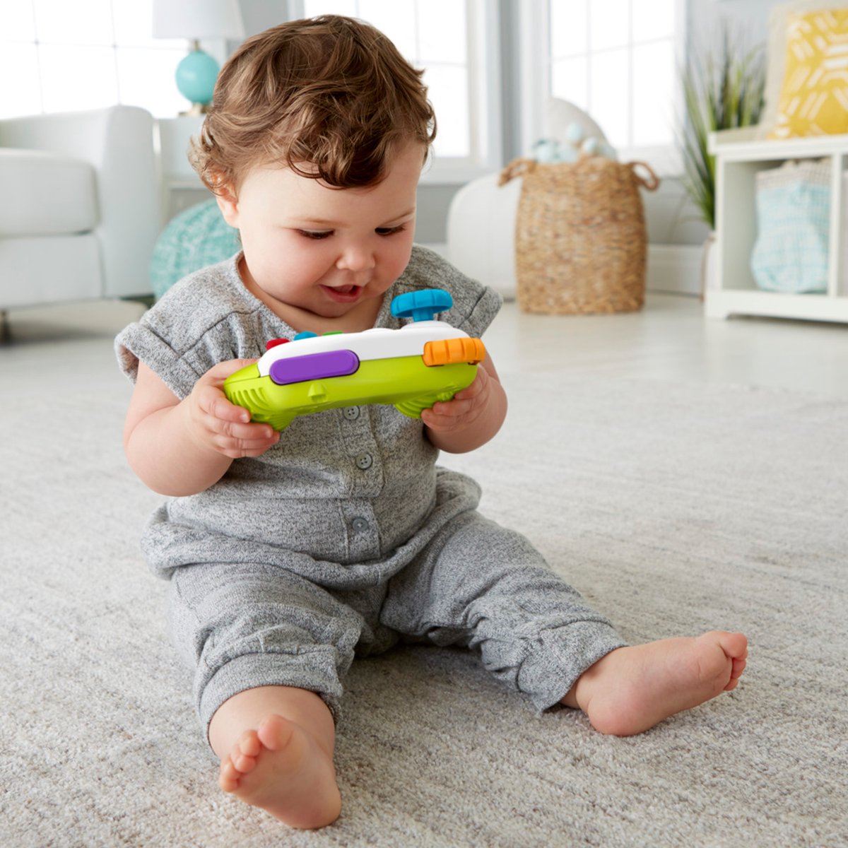 Fisher-Price Leerplezier Spelen en Leren Controller - Muzikaal babyspeelgoed met lichtjes — afbeelding 7