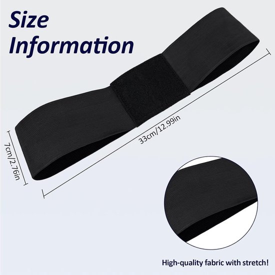 1 stuk - golf swing fixatieband - elastische swing trainingshulp - golf swing corrector houding beweging fixatieband - golf training elastische band - hulpmiddelen voor het trainen van de golfswing van Merkloos — afbeelding 4