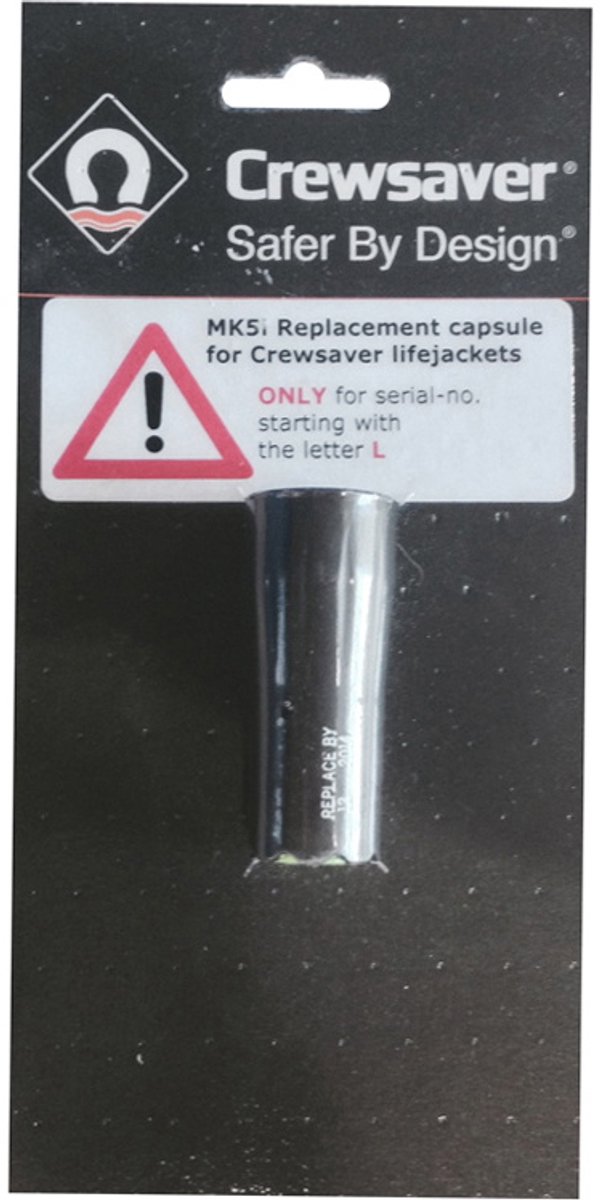 Crewsaver MK5I Vervangende Capsule Zwart