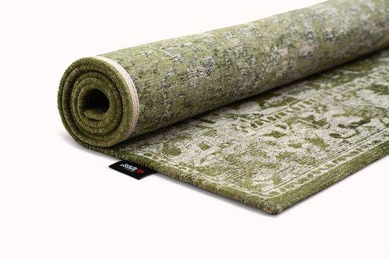 Louis De Poortere vloerkleed Olive Wood - groen - 280x390cm