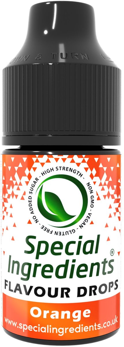 Special Ingredients Ltd. Sinaasappel smaakdruppels - voor moderne gastronomie - 30ml