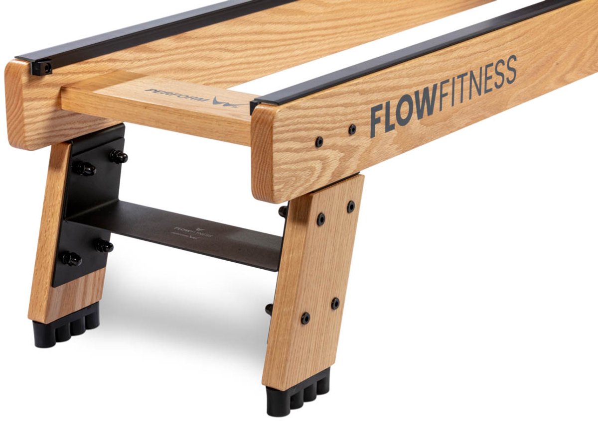 Flow Fitness W9i Elevation Kit Oak - Roeitrainer Verhogingsset