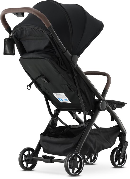 Deryan Air Buggy - Vliegtuig buggy - Geïntegreerde buggy transporttas - Zwart van Merkloos — afbeelding 3