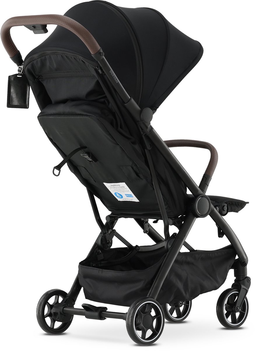 Deryan Air Buggy - Vliegtuig Buggy - 8 kg - Geïntegreerde Tas - Zwart – foto 3