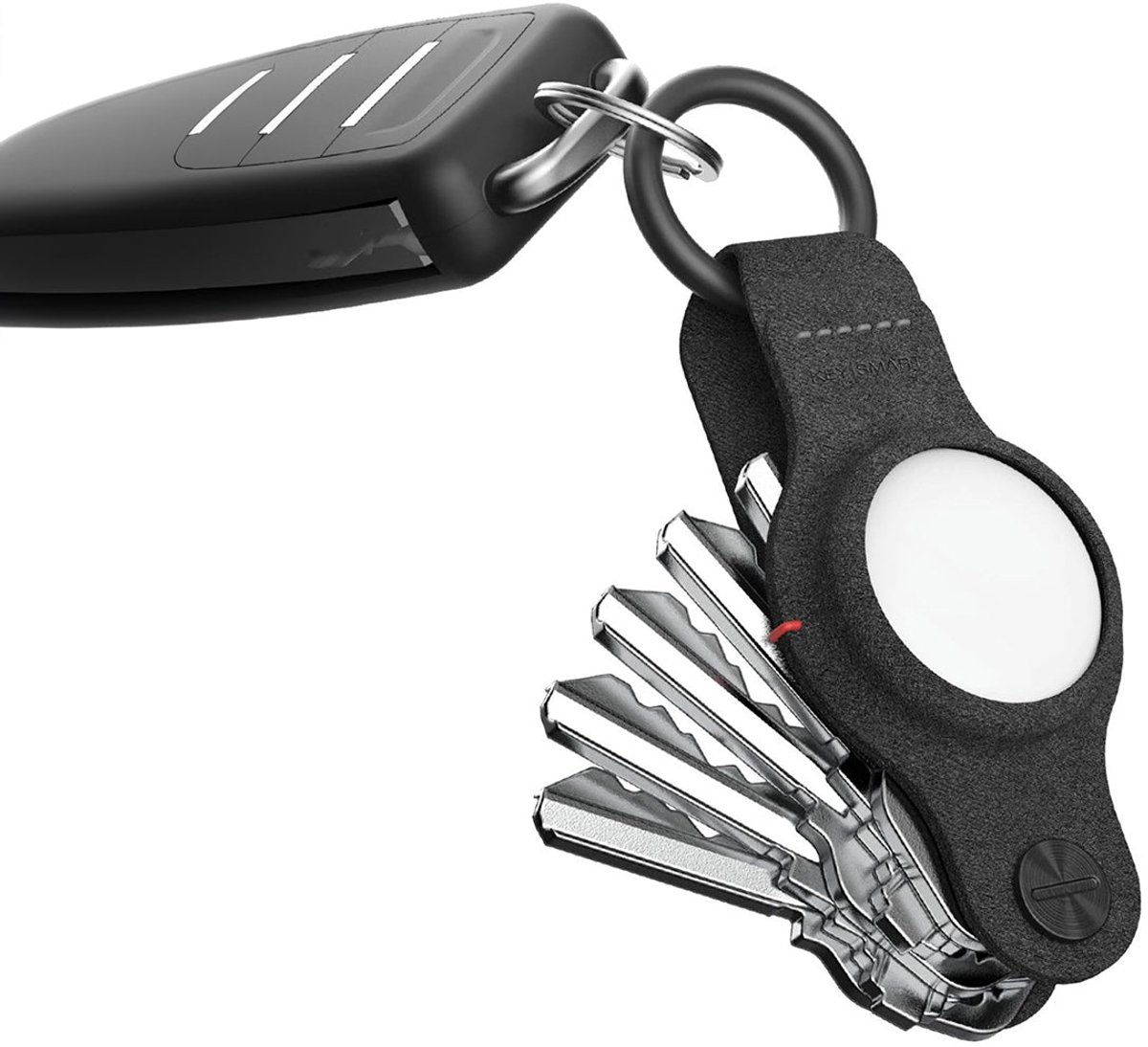 KeySmart Air Compact Key Holder Black