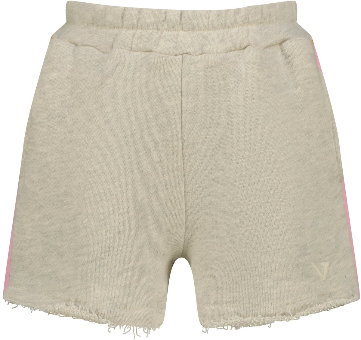 Icon-sweat short tape-Soft vanilla melee