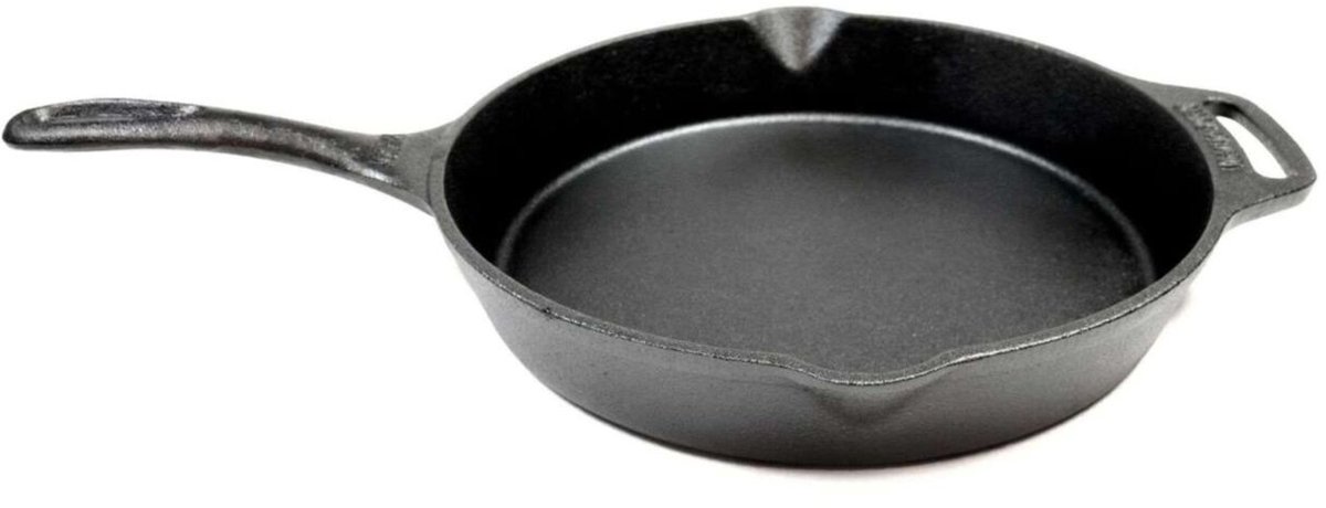 Valhal Outdoor Skillet / Koekenpan met steel - VH25 - gietijzer, diameter 25cm