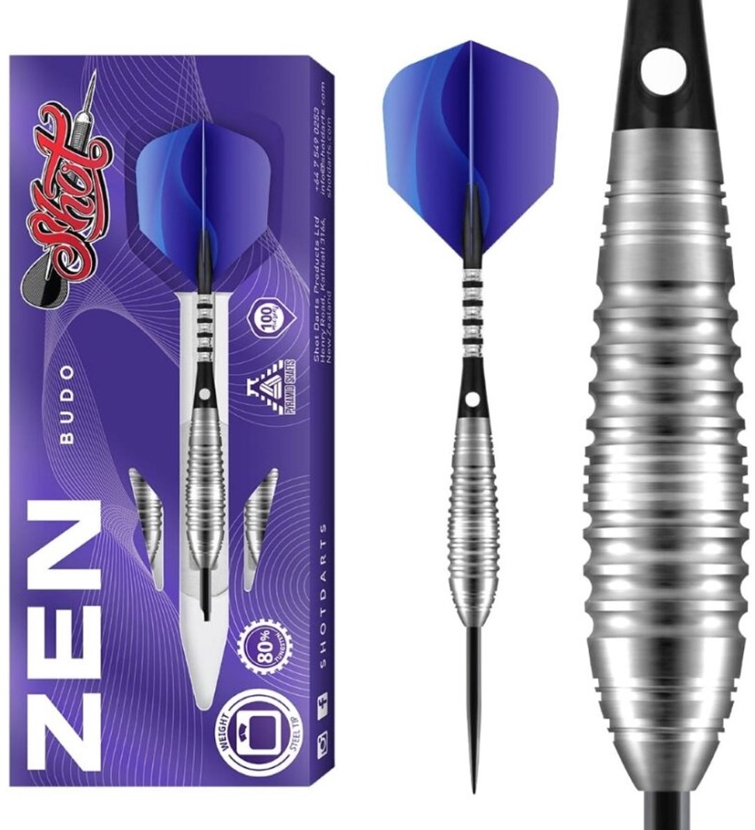 Shot Zen Budo 80% - Dartpijlen 26 Gram