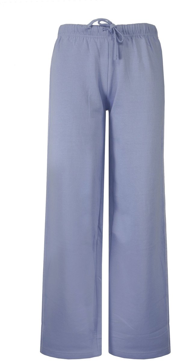 Irresistible Dames Pyjama Broek - Katoen - Licht Blauw - Maat S