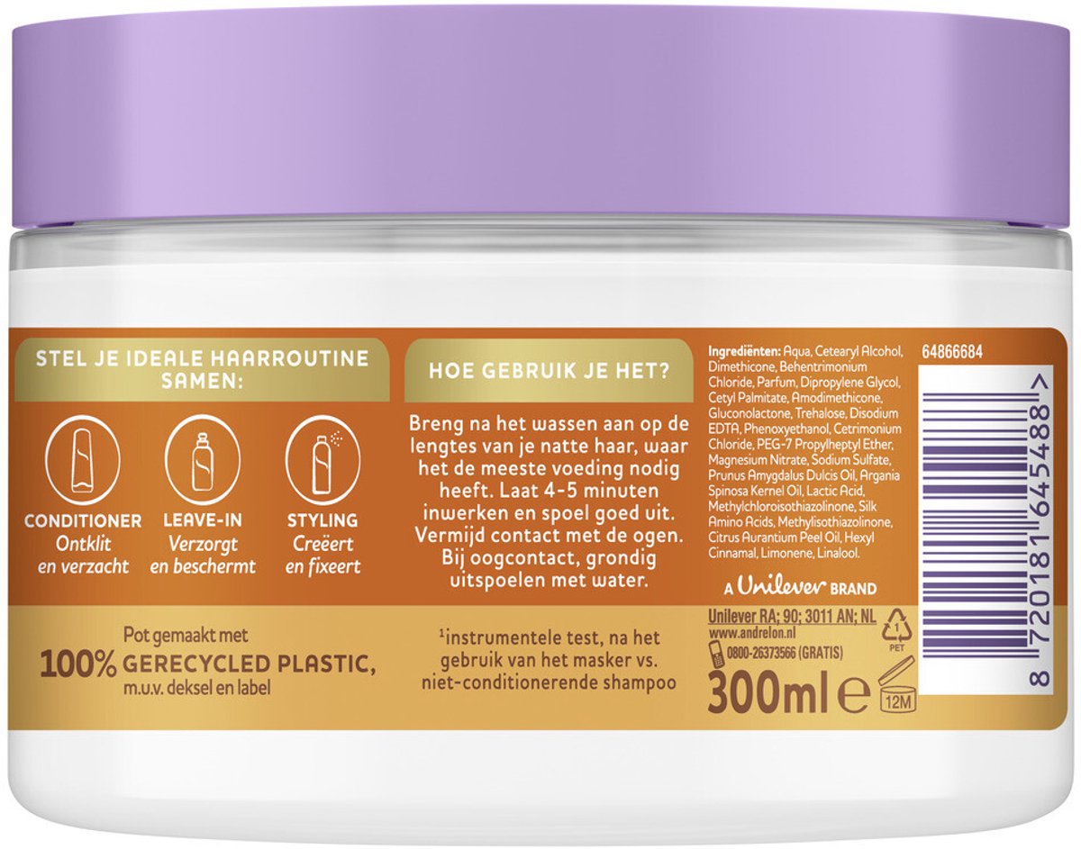 Andrélon Crème Haarmasker Oil & Care - 300 ml