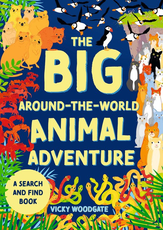 The Big Around-the-World Animal Adventure - cover