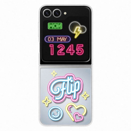 Samsung Galaxy Z Flip6 hoesje - Flipsuit case - Transparant