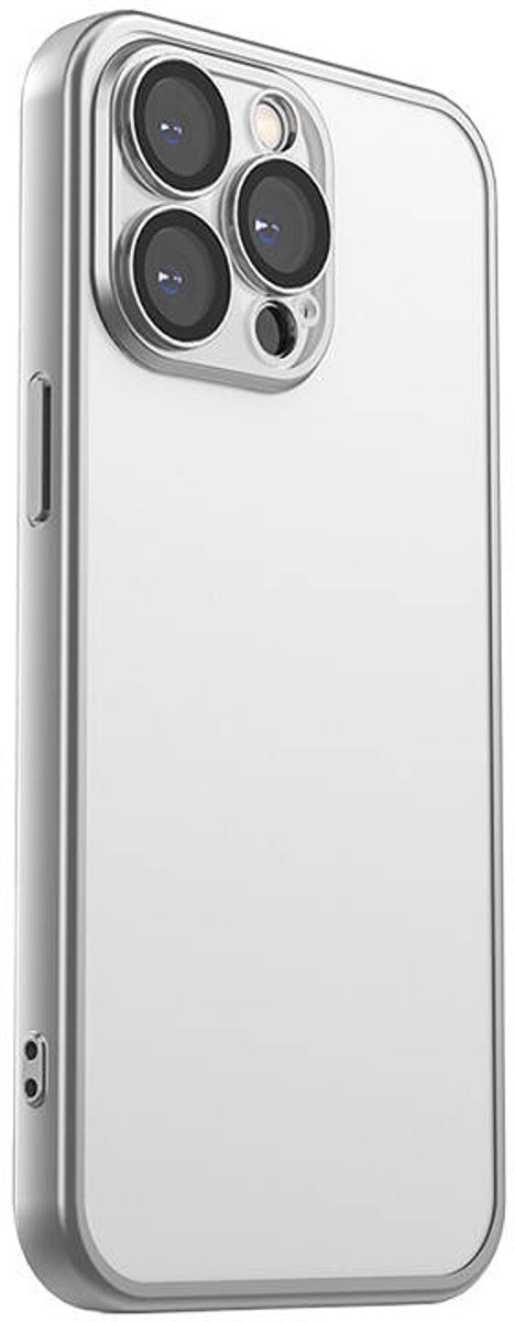 Joyroom Beschermhoesje Mat Voor Iphone 15 Pro Met Achterkant En Schermbescherming
