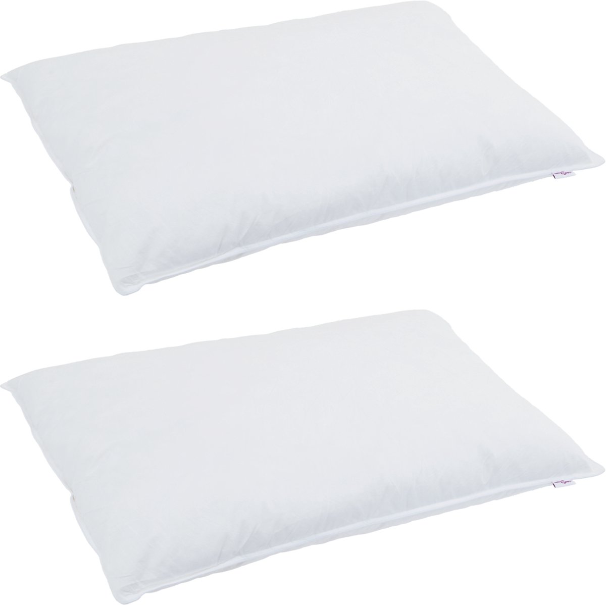 vidaXL - Deken - Set - met - kussen - 3 - pcs - Wit - Donsveer