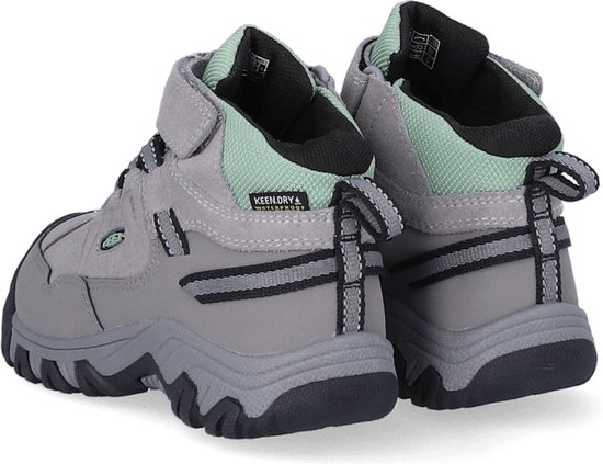 Keen - Targhee IV Mid Younger Kids Wandelschoenen Alloy/Granite Green - Maat 30