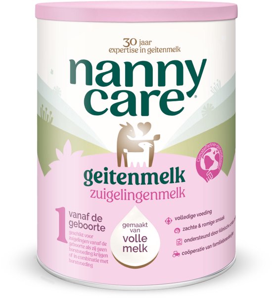 Nannycare Zuigelingenmelk (800 gr) van Merkloos — afbeelding 2