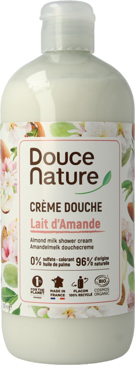 Douce Nature Douchecreme amandelmelk 500 Milliliter
