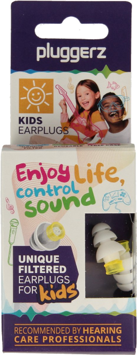 Goedkoopste Pluggerz - Earplugs Kids - 1 paar