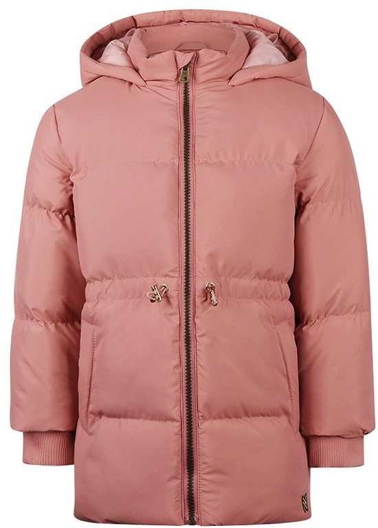 Koko Noko Meisjes Parka Jas - Dark old pink