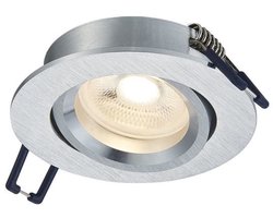 OutledTL Eos LED spotjes - dimbaar 5 watt - 1 stuk - geborsteld aluminium