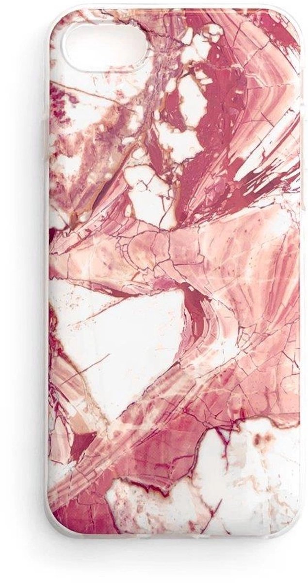 Wozinsky Marmer Gel Case Voor Iphone 12 Mini Hoesje Met Marmerpatroon