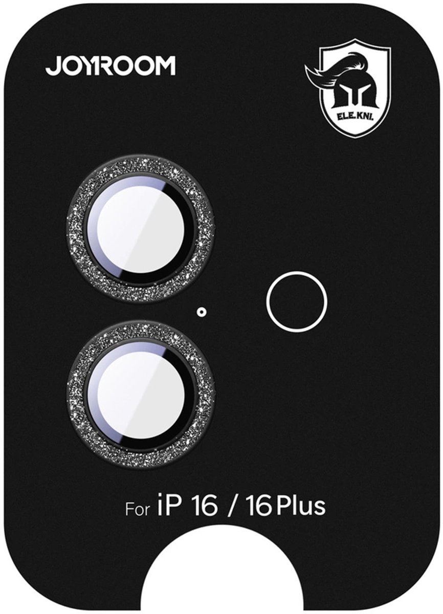 Joyroom Beschermglas Gehard Glas Voor Iphone 16 16 Plus Lens Zwart
