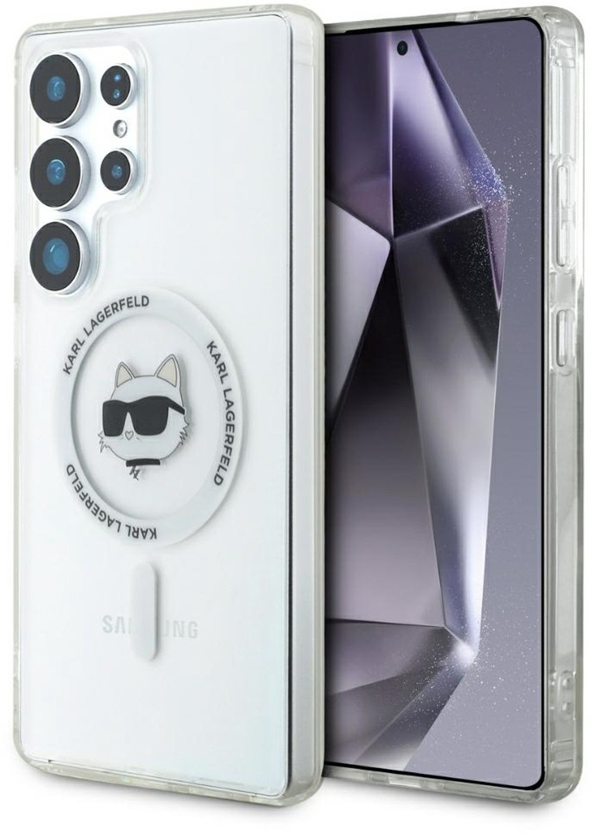 Karl Lagerfeld Knop Choupette Hoesje Voor Samsung Galaxy S25 Ultra