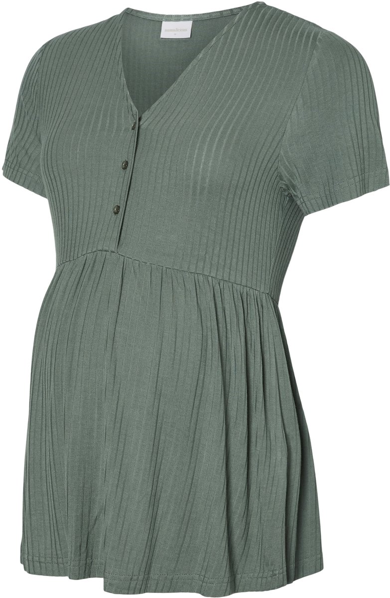 MAMALICIOUS - MLTRINITY LIA SS JRS TOP 2F - Dames - Blouses