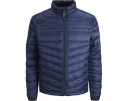 Jack & Jones - Heren Jas zomer JJe Hero Puffer Collar - Blauw - Maat S