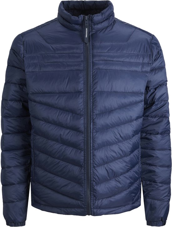 Jack & Jones - Heren Jas zomer JJe Hero Puffer Collar - Blauw - Maat S