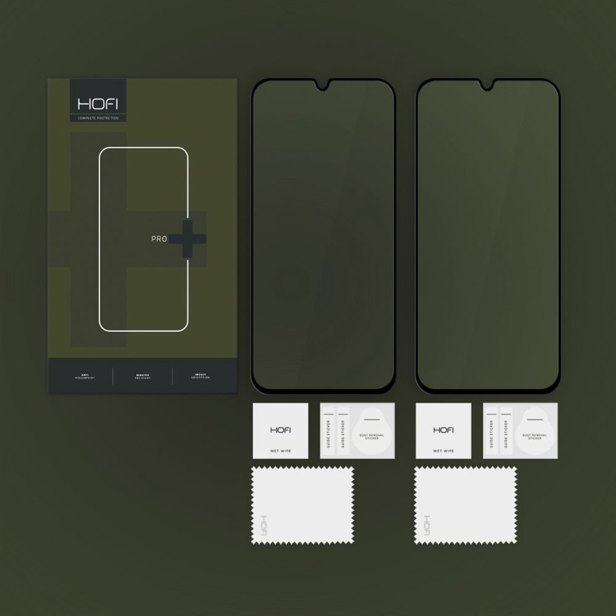 Hofi Gehard Glas Voor Galaxy A16 4G 5G A26 5G 2-Pack Schermbescherming