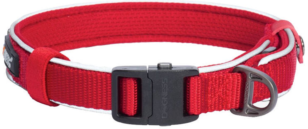 Dogness Reflecterende Halsband Maat L Voor Honden Hoge Zichtbaarheid Tijdens Wandelingen
