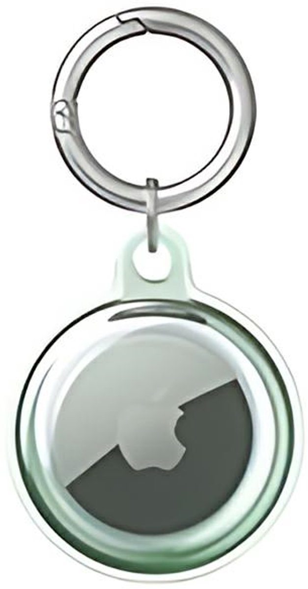 Mercury Serie - AirTag Hoes - Groen - TPU Materiaal - Met Karabijnhaak