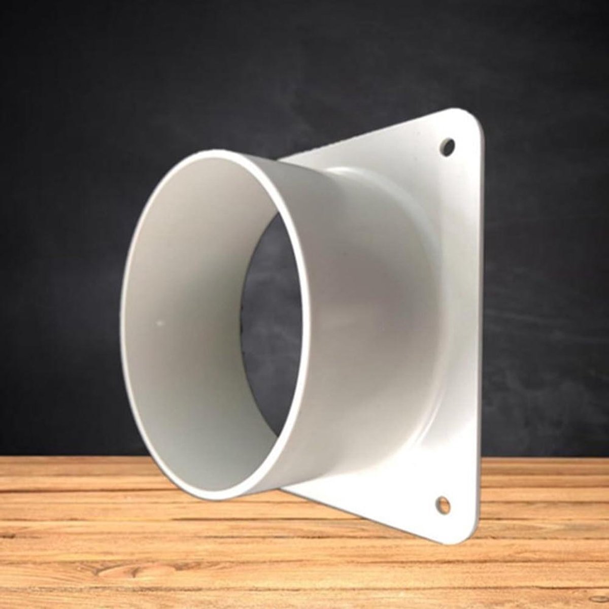 Allecto Plus - Duct Connector Flens voor Ventilatiebuis - Veelzijdige DIY Air Vent - Rechte Pijp Joint - Ducting Tools (200mm)