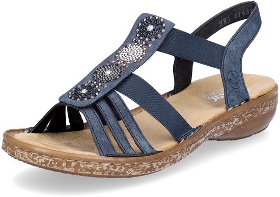 Sandale Rieker - Femme - Blauw - Taille 36