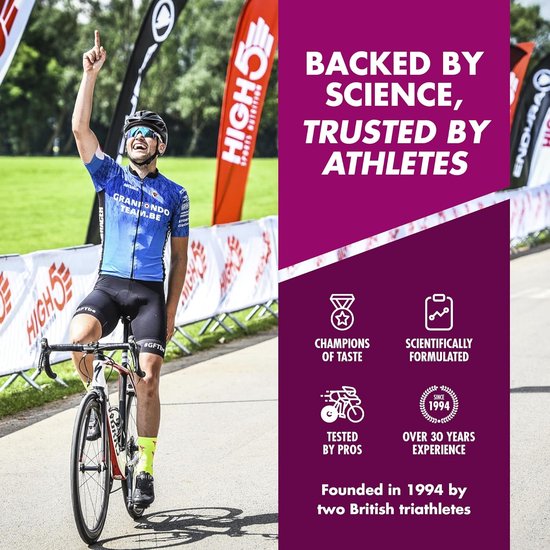 HIGH5 - Isotonic Energygel - Blackcurrant smaak - Energie gel - Isotone Sportgel - Hardlopen & Wielrennen - 20 x 40ml van High5 — afbeelding 2