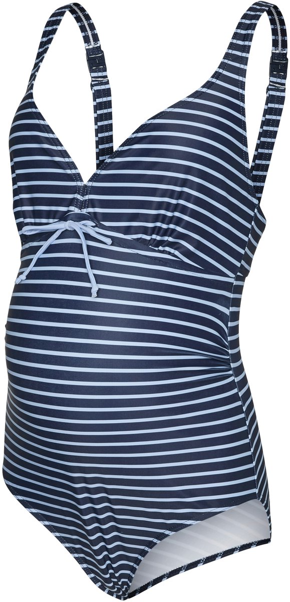 MAMALICIOUS - MLJOSEFINE STRIPY SWIMSUIT - Dames - Badpakken
