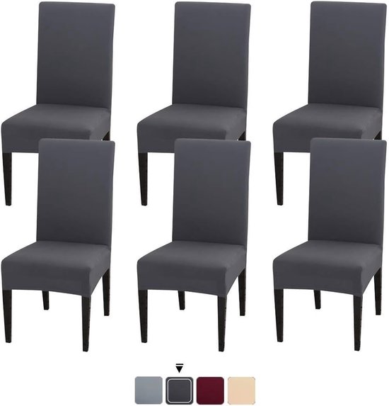 Eetkamerstoelhoezen Set van 4 Apple Green Moderne Elastische Stretch Stoel Protector slipcovers, Verwijderbare Wasbare Keukenstoel Stoelhoes voor Hotel, Restaurant, Bruiloft, Eetkamer